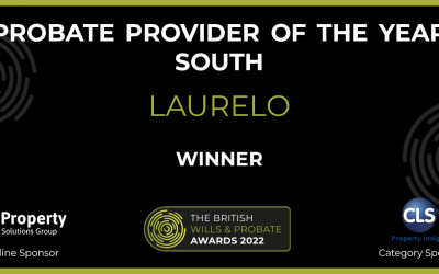 Laurelo Wins Probate Provider of the Year (South) Award