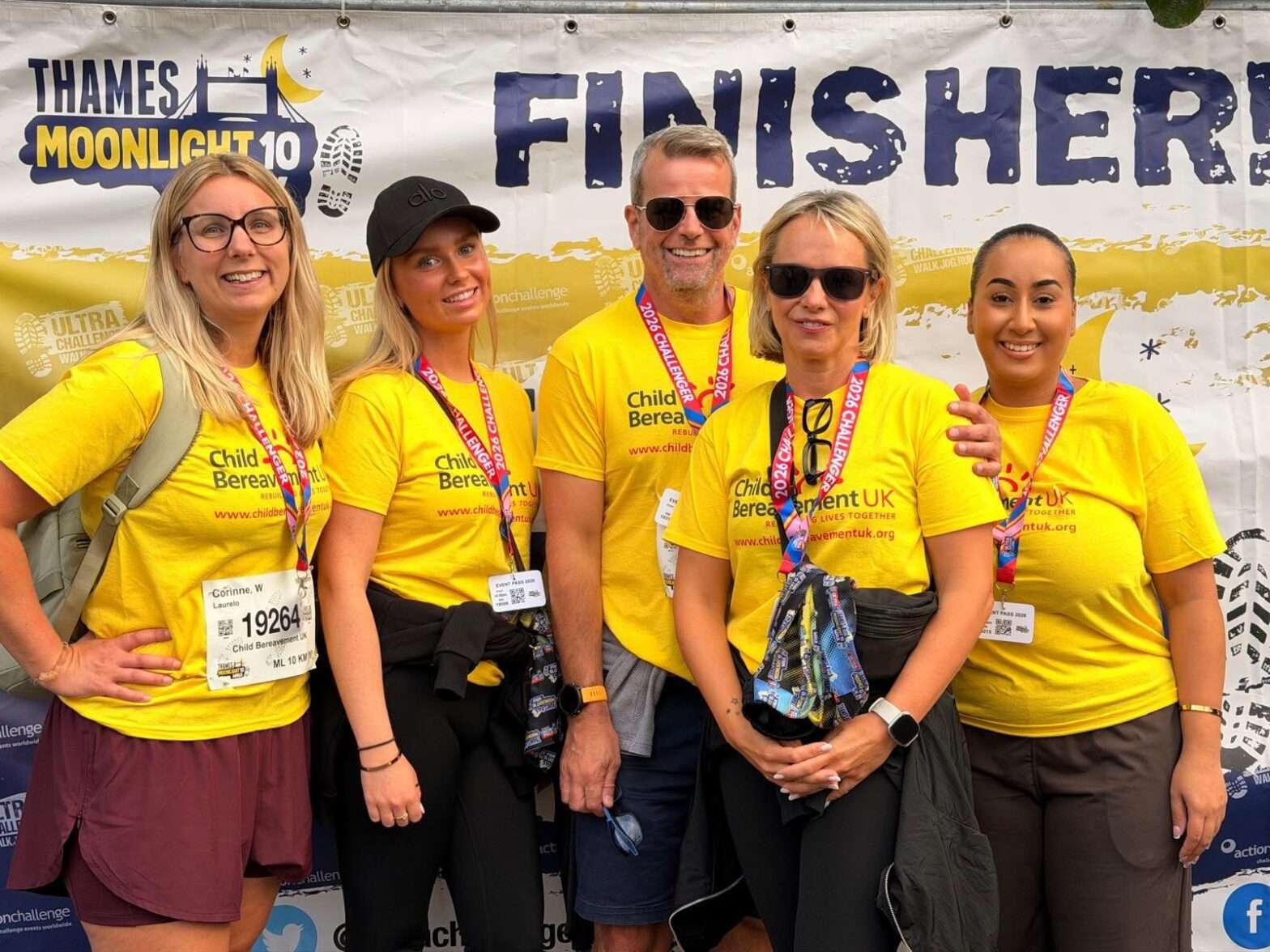Laurelo raises £1,000 for Child Bereavement UK  